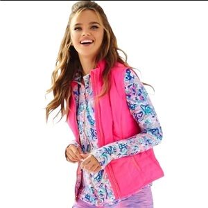 Lilly Skylar Vest in Pink Flamingo 🦩